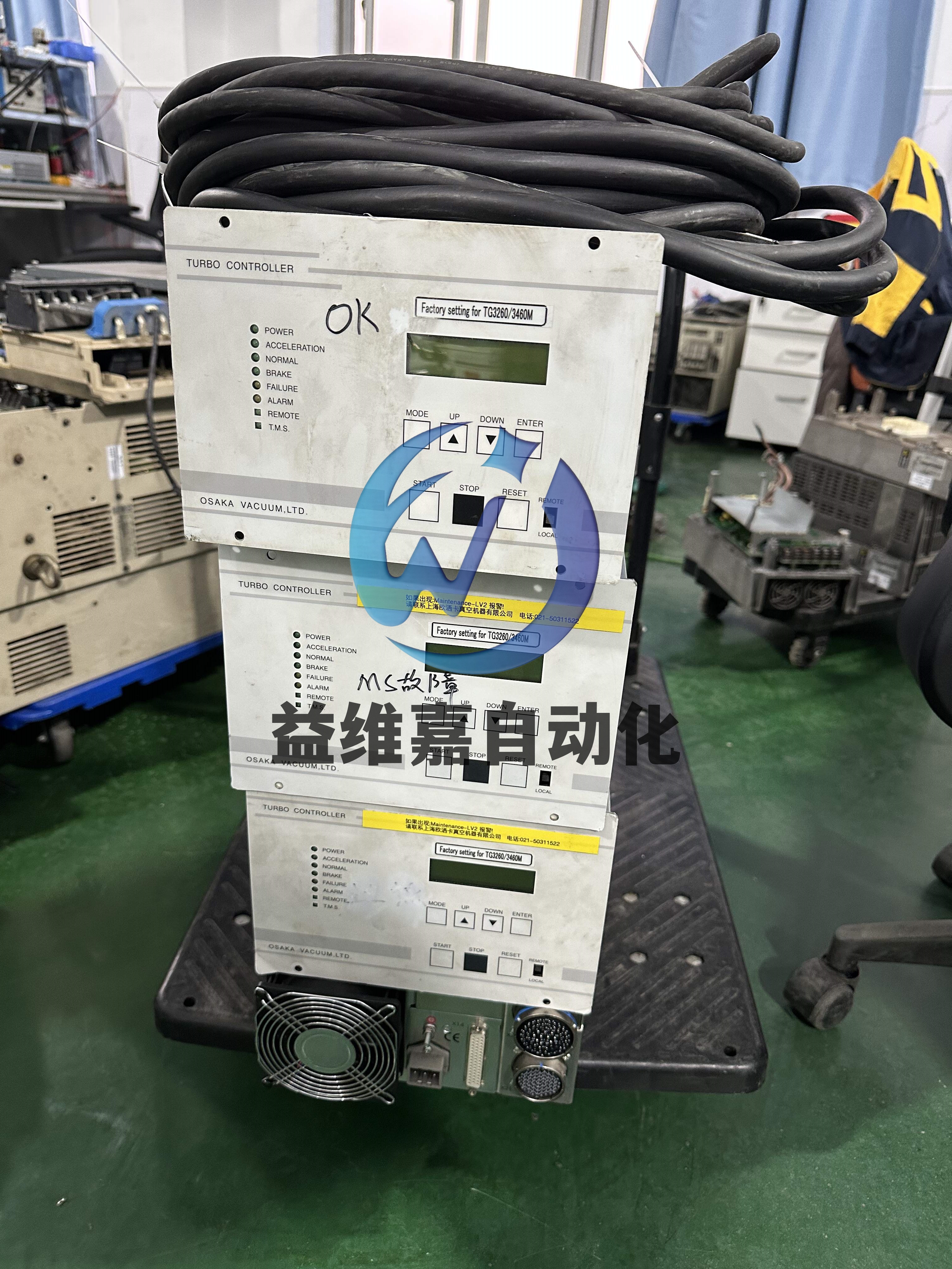 OSAKA大阪TC021M分子泵控制器維修